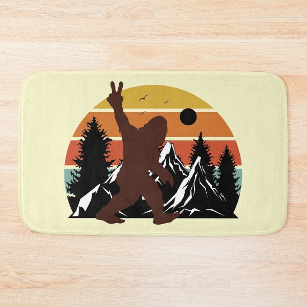 Item preview, Retro Bigfoot Silhouette designed and sold by Syawaludiin.