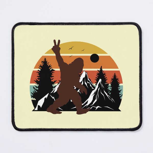 Item preview, Retro Bigfoot Silhouette designed and sold by Syawaludiin.