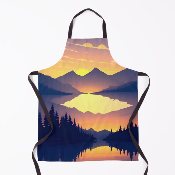 Item preview, Minimalist Landscape Sunrise View and Trees Prints: The Perfect Way to Enhance Your Space designed and sold by supeart.