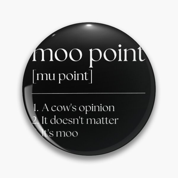 Item preview, A moo point designed and sold by art-and-sticker.