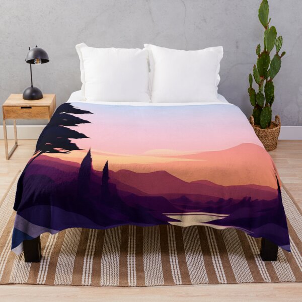 Item preview, Add a Touch of Beauty and Tranquility to Your Home with Our Wide Range of Gorgeous Minimalist Landscape Blue Tone Prints designed and sold by supeart.