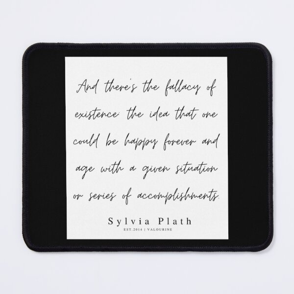 Item preview, 19 200308 Sylvia Plath Quotes designed and sold by ArtilyStoress.