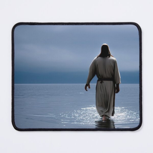 Item preview, Jesus walking on water designed and sold by ThroughHisGrace.