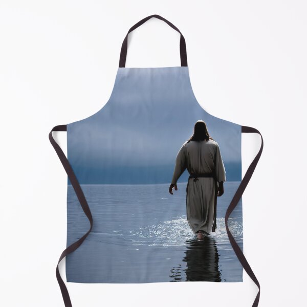 Item preview, Jesus walking on water designed and sold by ThroughHisGrace.