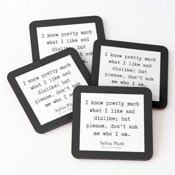 Item preview, 14   Sylvia Plath Quotes 190629 Active  designed and sold by ArtilyStoress.