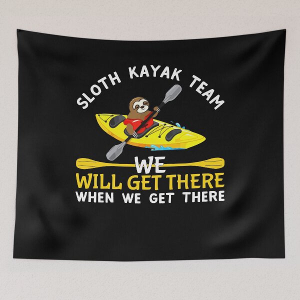 Item preview, Sloth Kayak Team-funny gift idea for kayakers who love sloths designed and sold by BRtisticDesigns.