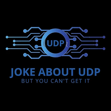 Artwork thumbnail, Computer Science Programmer UDP Joke by ffstyles