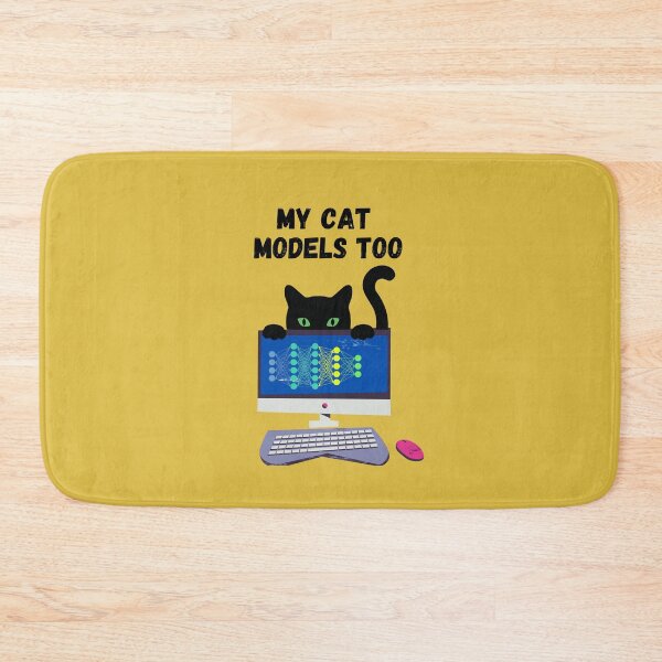 Item preview, My Cat Models too neural network funny design  designed and sold by t1n3333.
