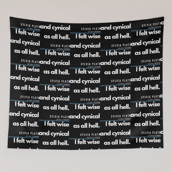 Item preview, 37  Sylvia Plath Quotes  190604   designed and sold by MorallyGrayand.