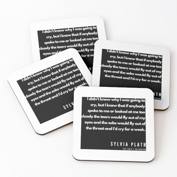Item preview, 40   Sylvia Plath Quotes  190604   designed and sold by MorallyGrayand.