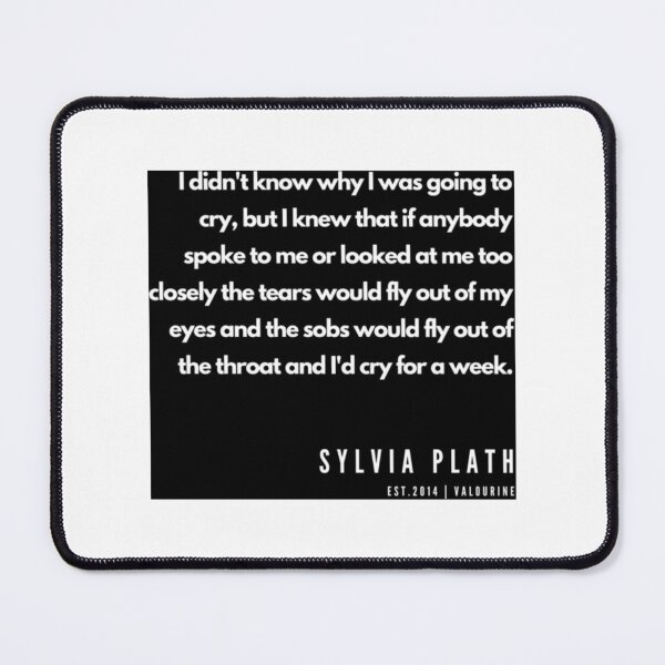 Item preview, 40 Sylvia Plath Quotes 190604 designed and sold by MorallyGrayand.