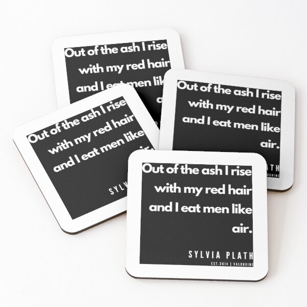 Item preview, 45    Sylvia Plath Quotes  190604   designed and sold by MorallyGrayand.