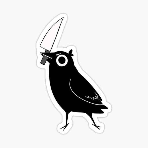 Murder Crow Sticker