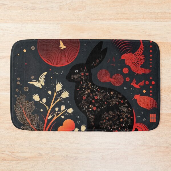 Item preview, Celebrating the Year of the Rabbit designed and sold by PixelPerfectCo.