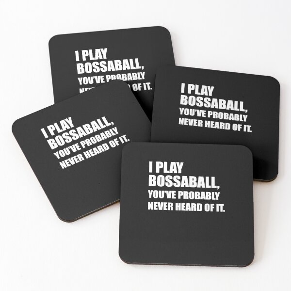 Item preview, I Play Bossaball, You've Probably Never Heard Of It - Hipster Typography designed and sold by SubtleSplit.