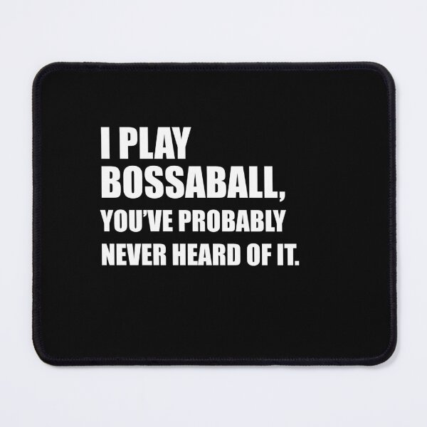 Item preview, I Play Bossaball, You've Probably Never Heard Of It - Hipster Typography designed and sold by SubtleSplit.