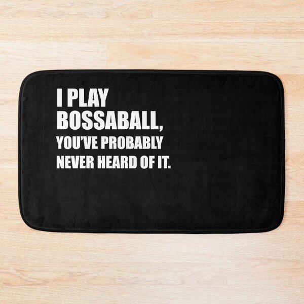 Item preview, I Play Bossaball, You've Probably Never Heard Of It - Hipster Typography designed and sold by SubtleSplit.