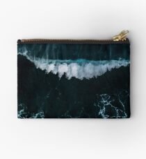 Wave in Motion - Ocean Photography Studio Pouch
