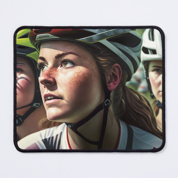 Item preview, Group of Female Cyclists #8 designed and sold by Helfrich Bicycles.