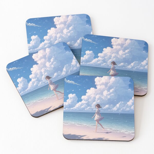 Item preview, Anime Girl At The Beach designed and sold by duke818.