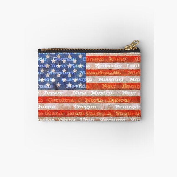 Item preview, American Flag with States designed and sold by Michelle Calkins.