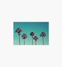 California Palm Trees Art Board Print
