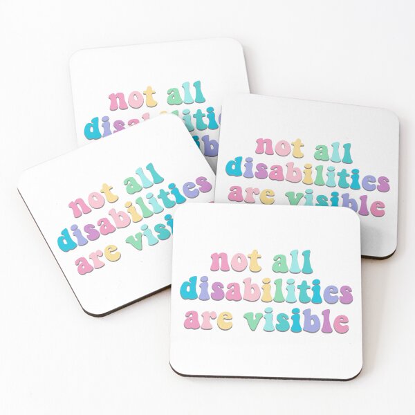 Item preview, Not all disabilities are visible designed and sold by Inclusemuse  Lifestyle.