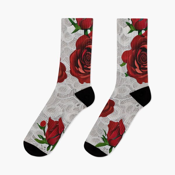 Item preview, Lace and Roses designed and sold by Poetic Patterns Studio.