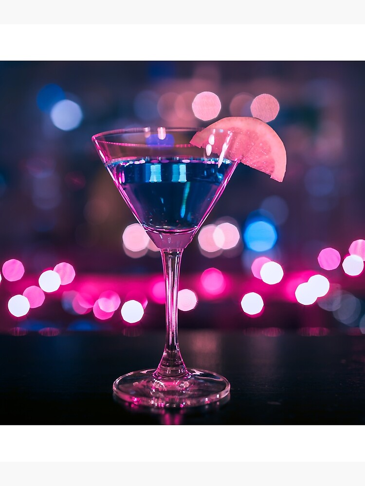 Guy Buffet Martini Premium Matte Vertical Poster Designed & Sold By