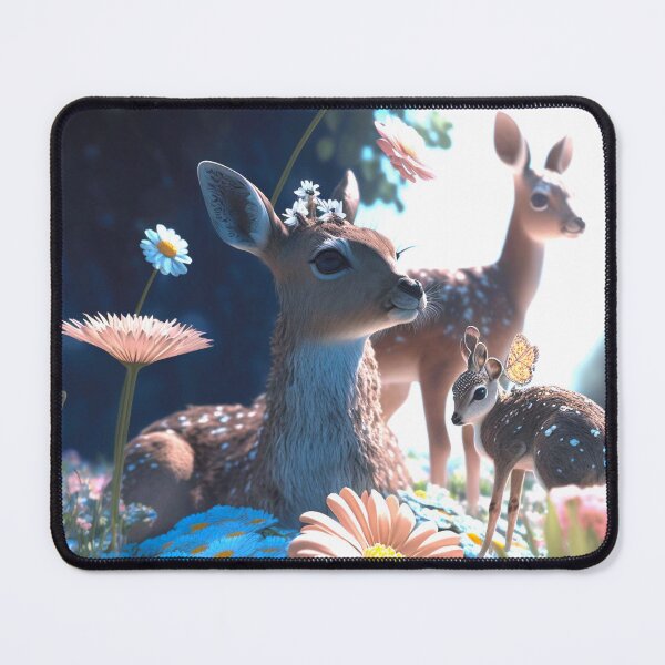 Artikelvorschau, Schöne Wild Deer-Familie entworfen und verkauft von CMooreArt.