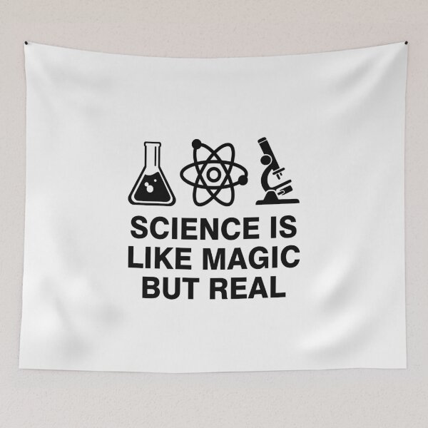Item preview, Science is like magic but real designed and sold by allthetees.