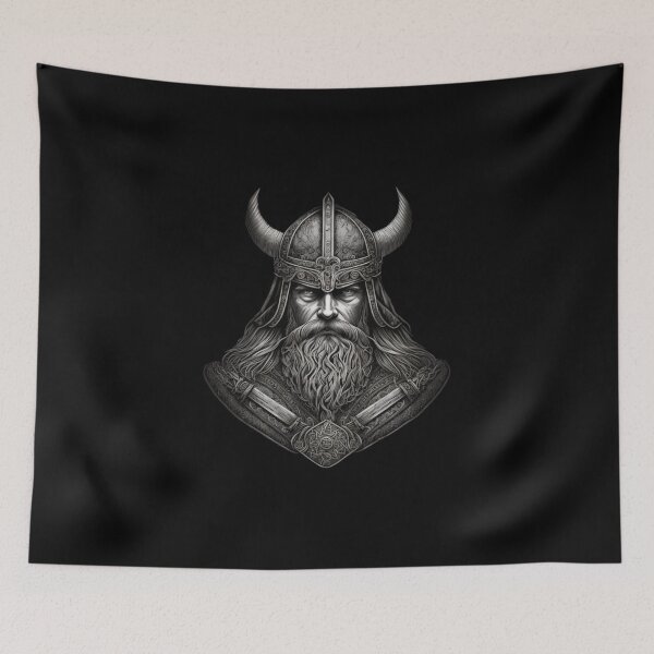 Item preview, The Viking warrior a fierce and formidable fighter. designed and sold by Fablemyst.