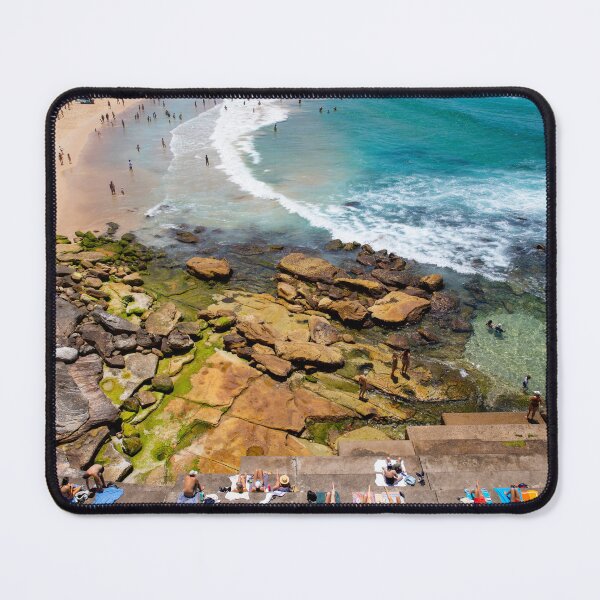 Item preview, Aerial View sunbathers Bondi Beach designed and sold by Martin Berry Photography.
