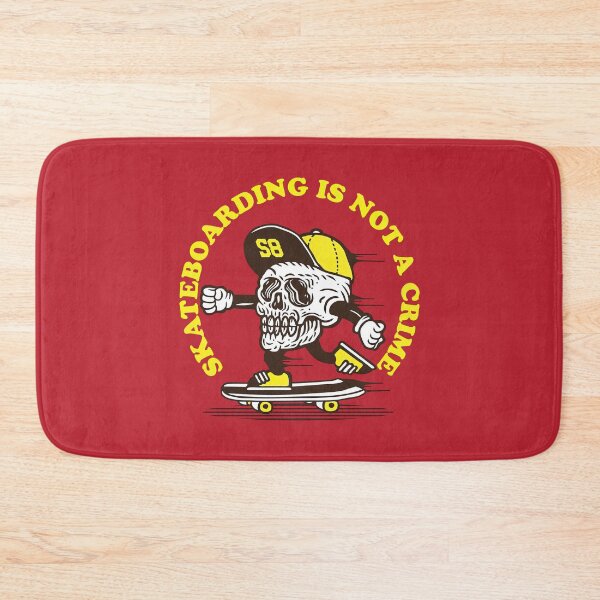 Item preview, skateboarding is not a crime shirt, Thrashermagazine, The Berrics designed and sold by Skateboard-Art.