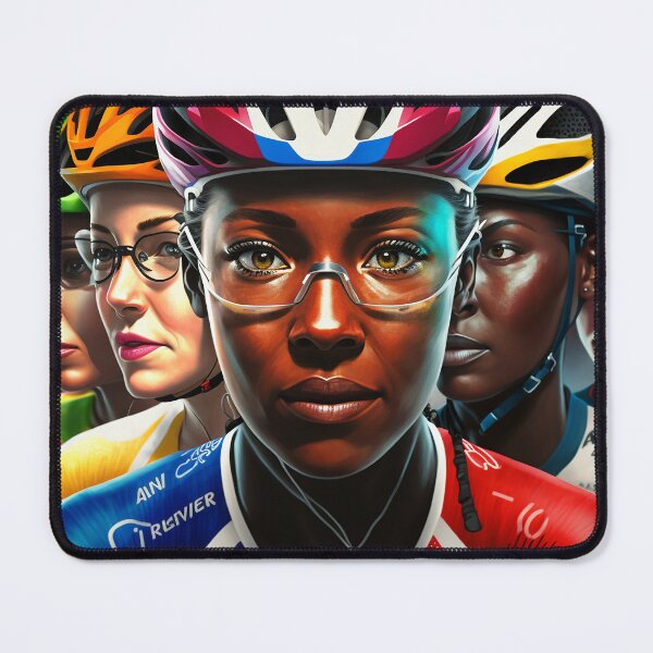 Item preview, Diverse Group of Female Cyclists #1 designed and sold by Helfrich Bicycles.
