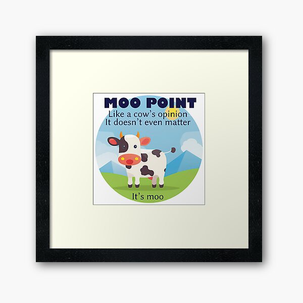 Item preview, Moo Point designed and sold by duke818.