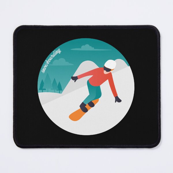 Item preview, Eat Sleep Snowboarding Repeat snow man 2 designed and sold by FLOWER--ART.
