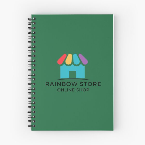 Item preview, Rainbow Store Online Shop Logo designed and sold by DisneyLegend724.