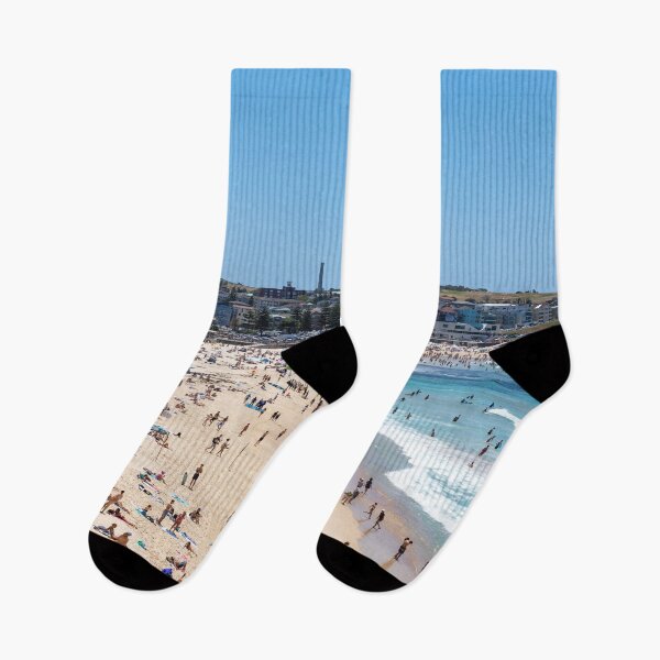 Item preview, Crowded Bondi Beach summer 2023 designed and sold by Martin Berry Photography.