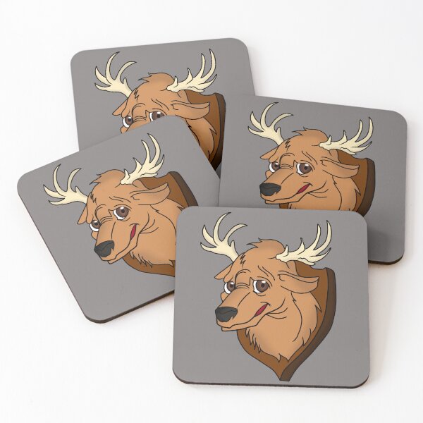 Item preview, New School Mounted Deer Head  designed and sold by Goodinktentions.