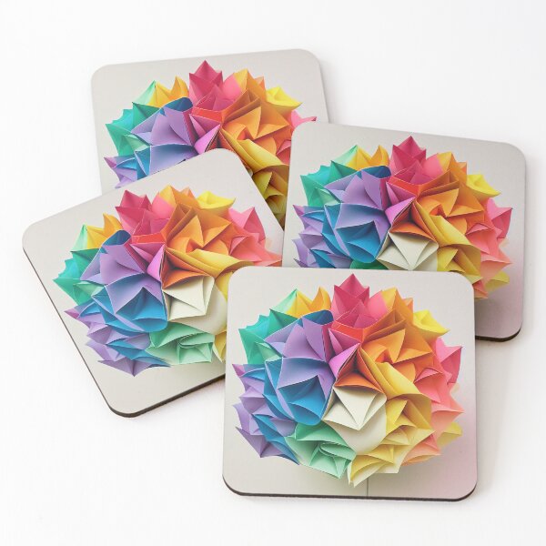 Item preview, pride rainbow paper flowers roses designed and sold by artfullyprompt.