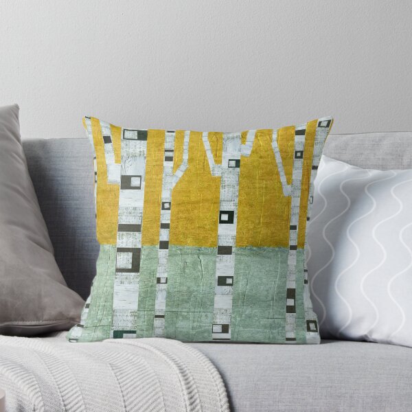 Item preview, Early Winter Birches designed and sold by Michelle Calkins.
