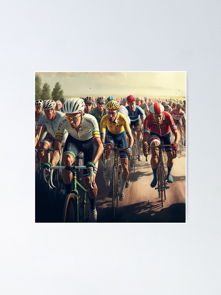 Spring Classics Cycling Cycling Peloton On Unpaved Section Of