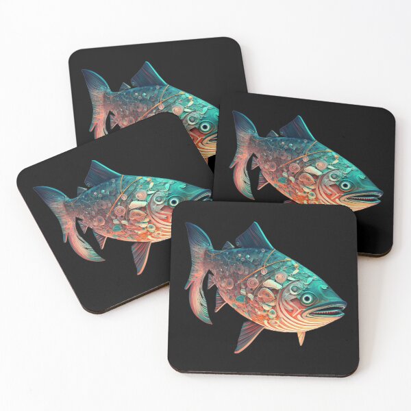 Artikelvorschau, salmon colorful rainbow entworfen und verkauft von badbug.
