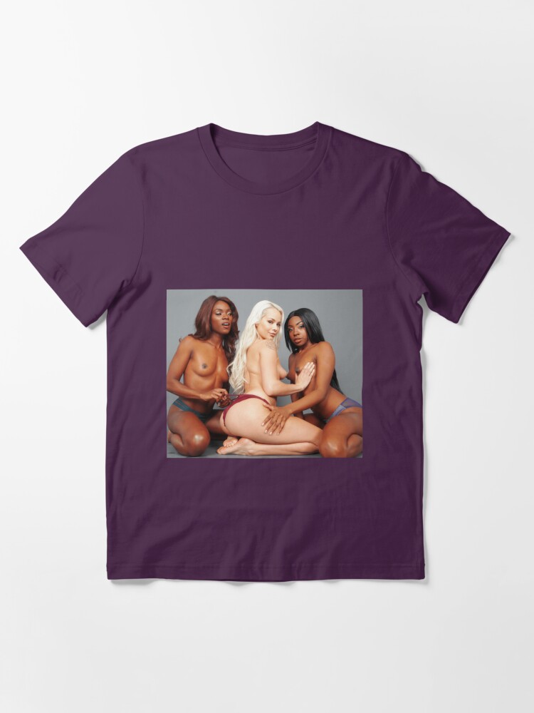 Famous Lesbian Couples Elsa Jean Ana Foxxx And Anne Amari T Shirt For