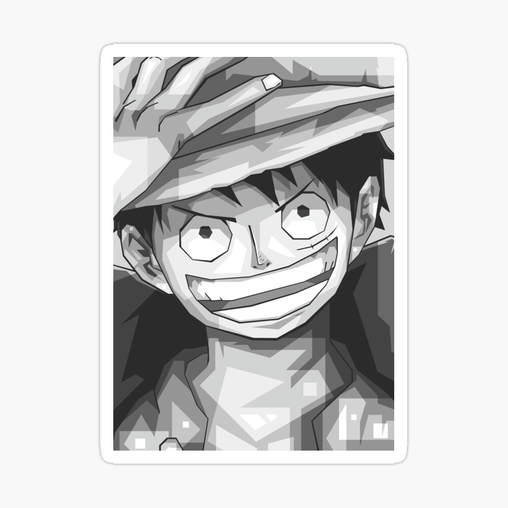 Luffy nika new one piece bounty poster, an art print by rizki