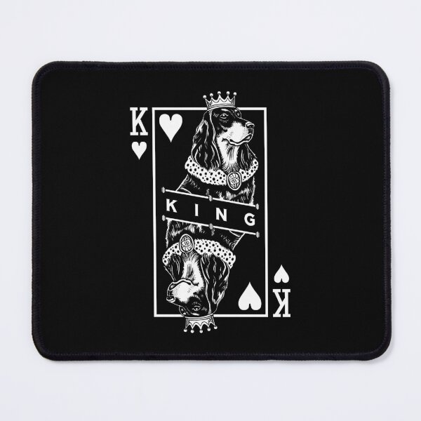 Item preview, Gordon Setter King Of Hearts Funny Dog Card Pop Art designed and sold by GrandeDuc.
