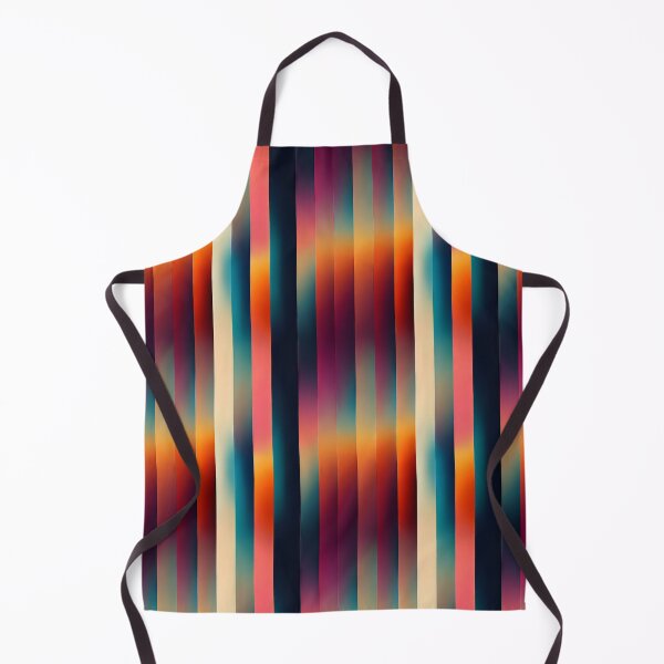Aperçu de l'œuvre Motif à rayures verticales en dégradé de couleurs créée et vendue par UltraGraphics.
