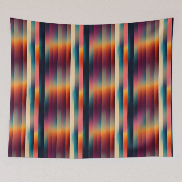 Item preview, Vertical Stripes Pattern in Gradient Colors designed and sold by UltraGraphics.
