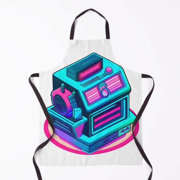 Item preview, retro neo synth robo-PC designed and sold by rondoesthis.